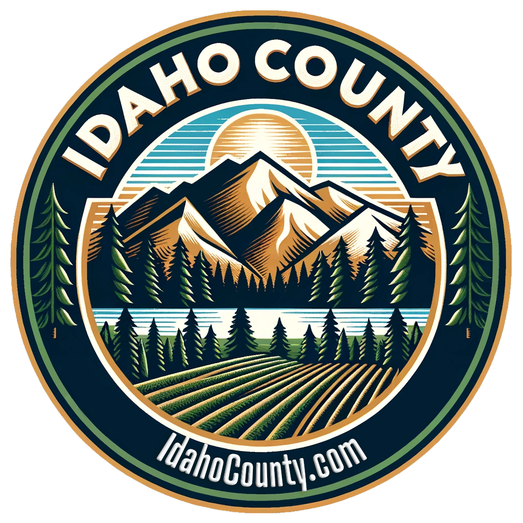 Idaho County dot com Logo